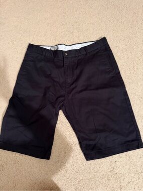 Volcom Black Classic Chino Shorts - Size 33